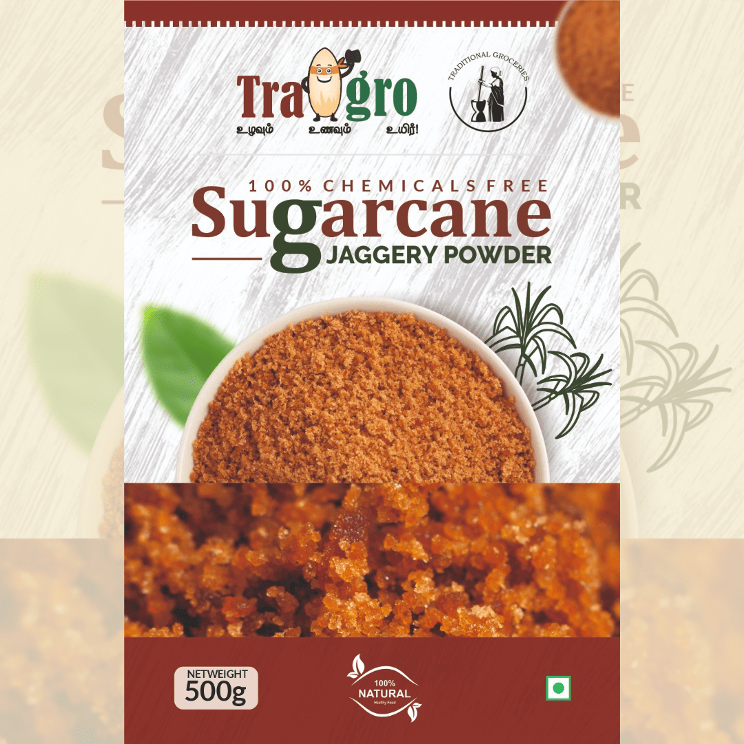 Sugarcane Jaggery Powder / நாட்டுச் சர்க்கரை