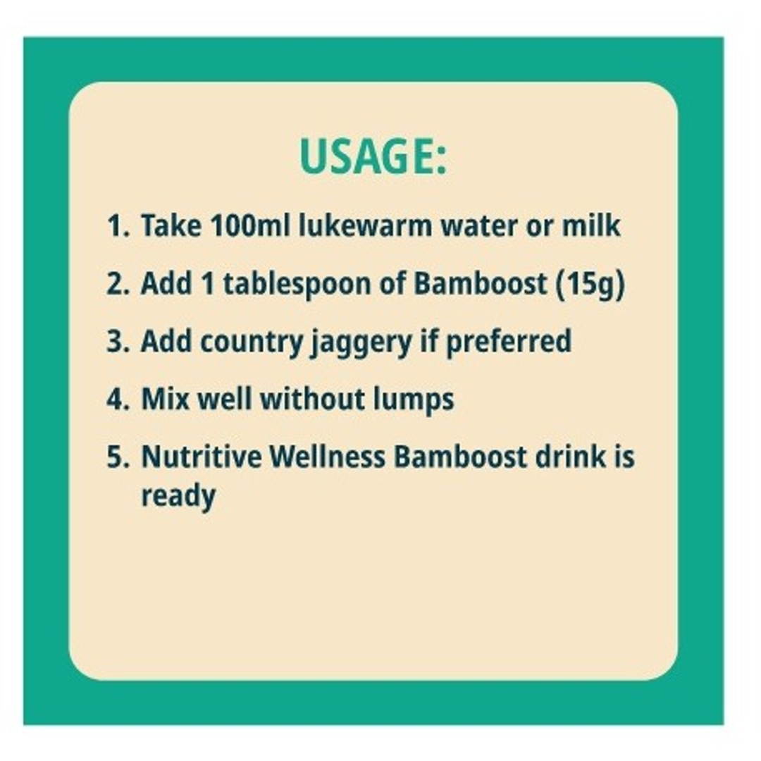 Bamboost Nutritive Wellness Mix 250g | JEHRIC