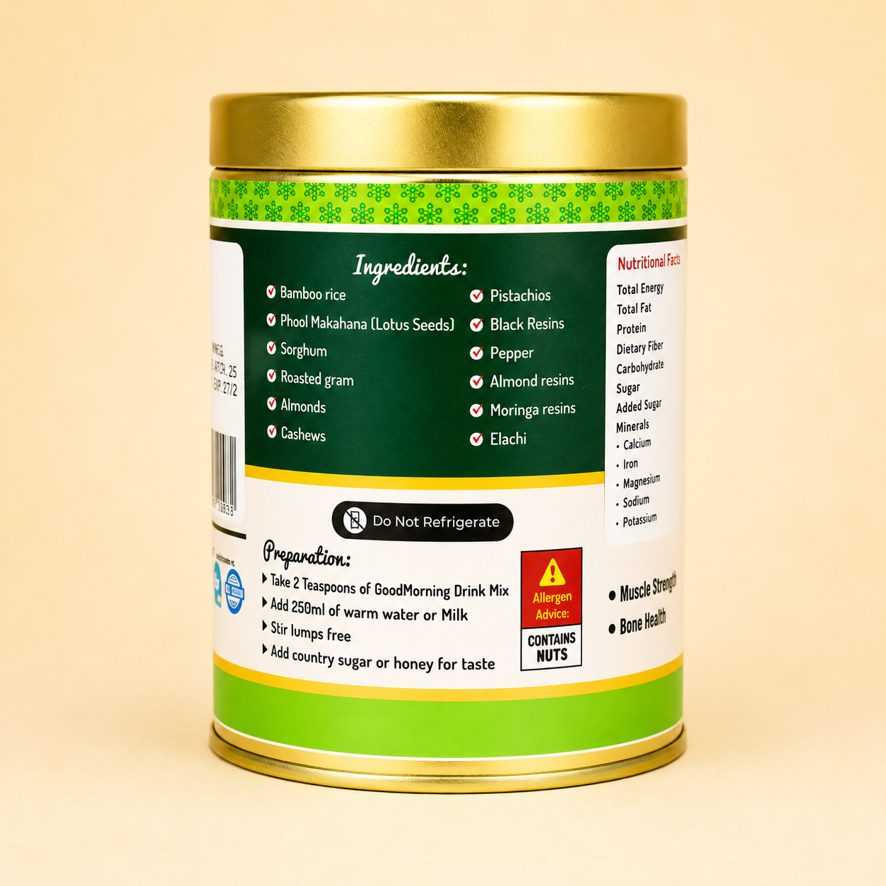 Good Morning Drink Health Mix 250g | JEHRIC