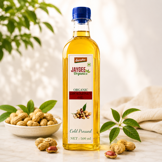 Groundnut Oil | கடலை எண்ணெய் 500ml (Demeter Certified)