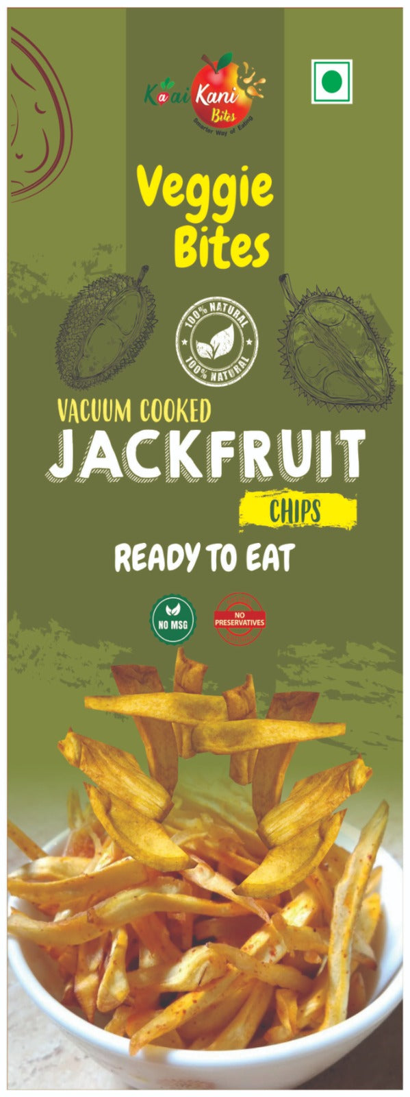 Jack Fruit Chips /பலாப்பழம்  சிப்ஸ் 40gms