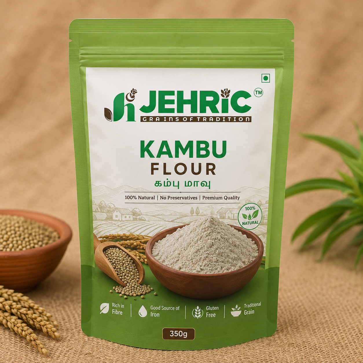 Kambu Flour | கம்பு மாவு 350g