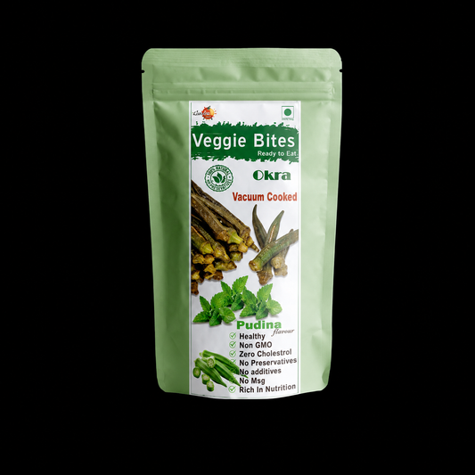 Okra Mint Chips | வெண்டைக்காய்  சிப்ஸ் (புதினா) 25gms