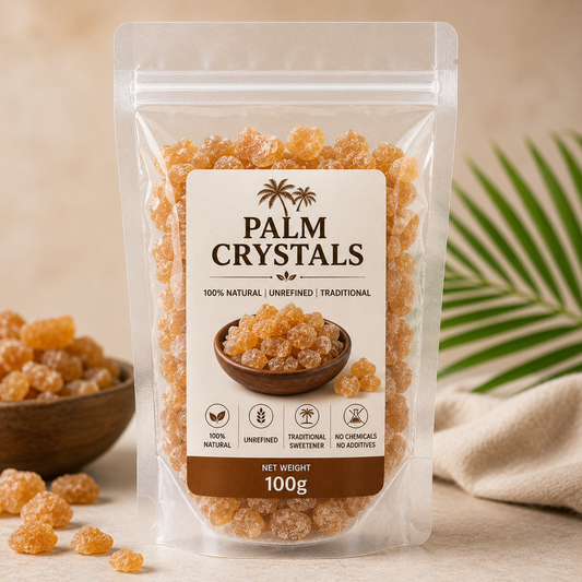 Palm Crystals(Premium) | உயர்தர பனங்கற்கண்டு 100g
